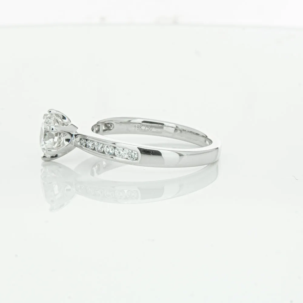 18ct White Gold 1.00ct Diamond Avalon Ring