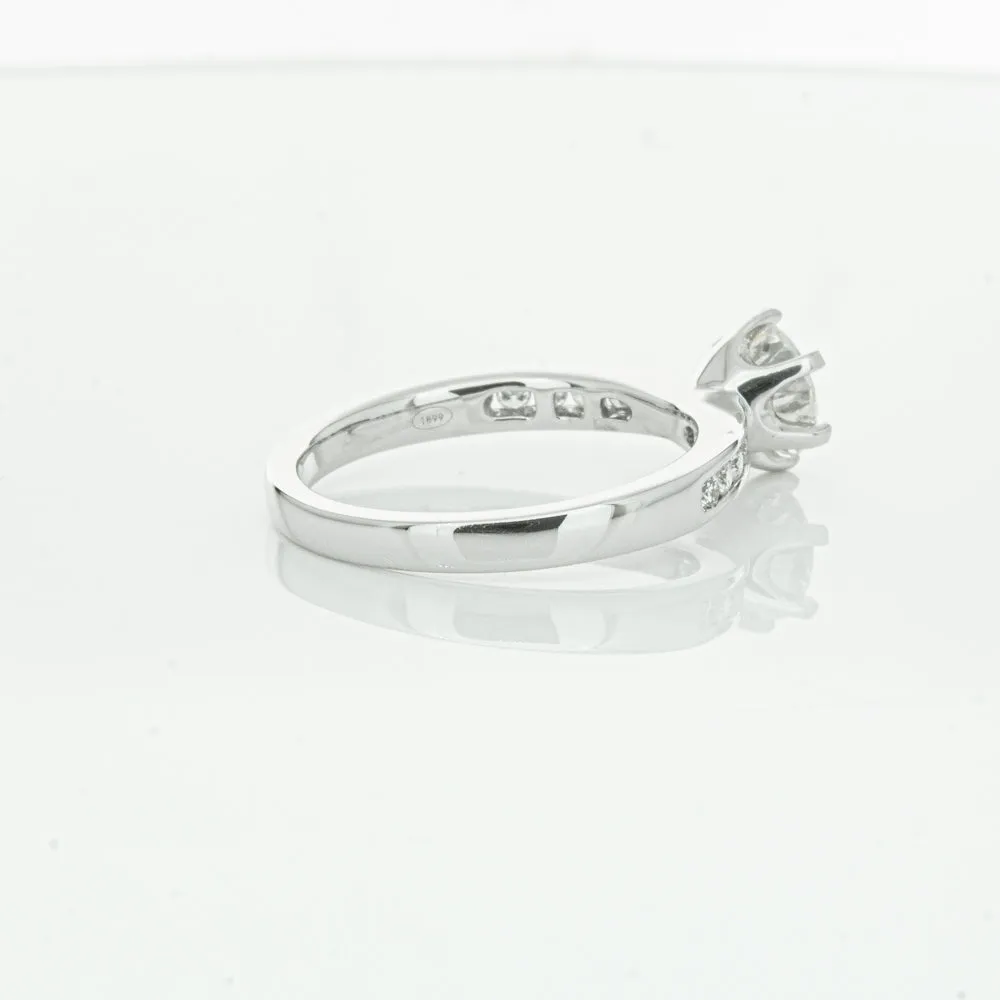 18ct White Gold 1.00ct Diamond Avalon Ring