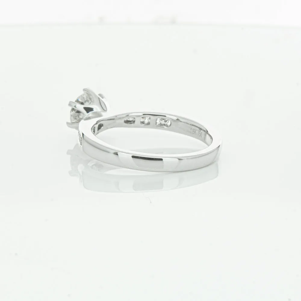 18ct White Gold 1.00ct Diamond Avalon Ring