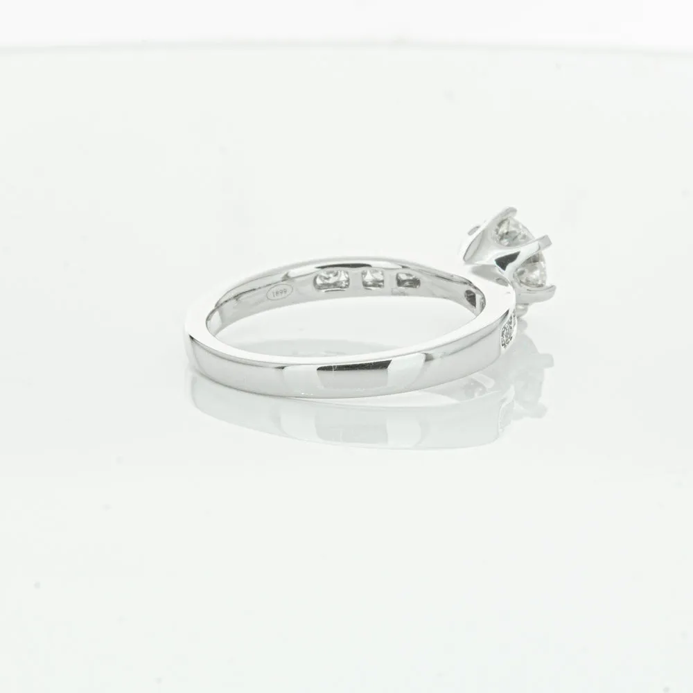 18ct White Gold 1.00ct Diamond Avalon Ring