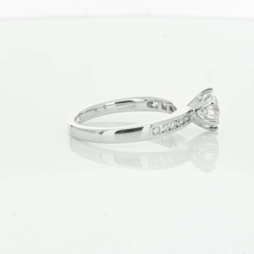 18ct White Gold 1.00ct Diamond Avalon Ring