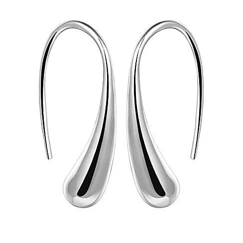 .925 Silver Teardrop Earrings