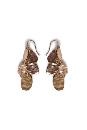 Alouette Design
 Leaf Earring - Gold