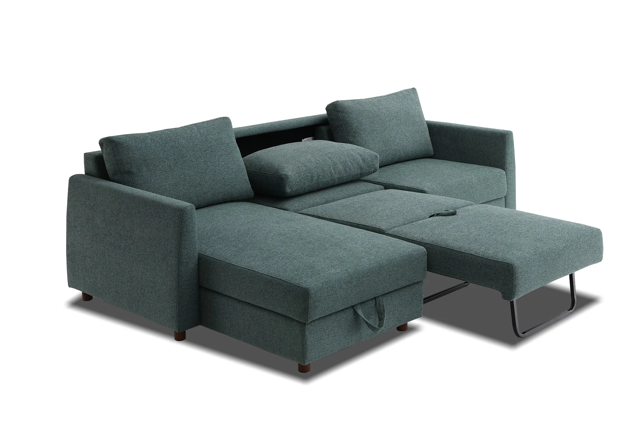 Bergen Sofa Bed - Open Box -  Emerald Green