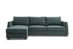 Bergen Sofa Bed - Open Box -  Emerald Green