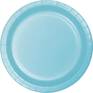 Bulk Pastel Blue Sturdy Style 8.75 inch 8.75 inch Paper Dinner Plates (240 per Case)