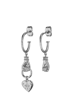 Cleo Earrings Silver