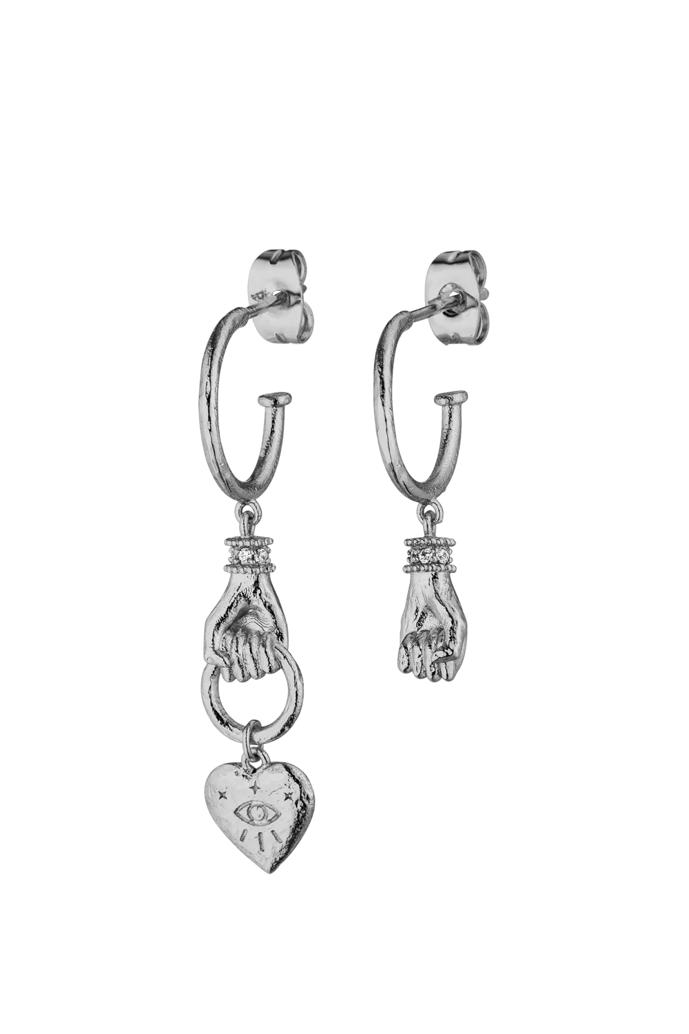 Cleo Earrings Silver