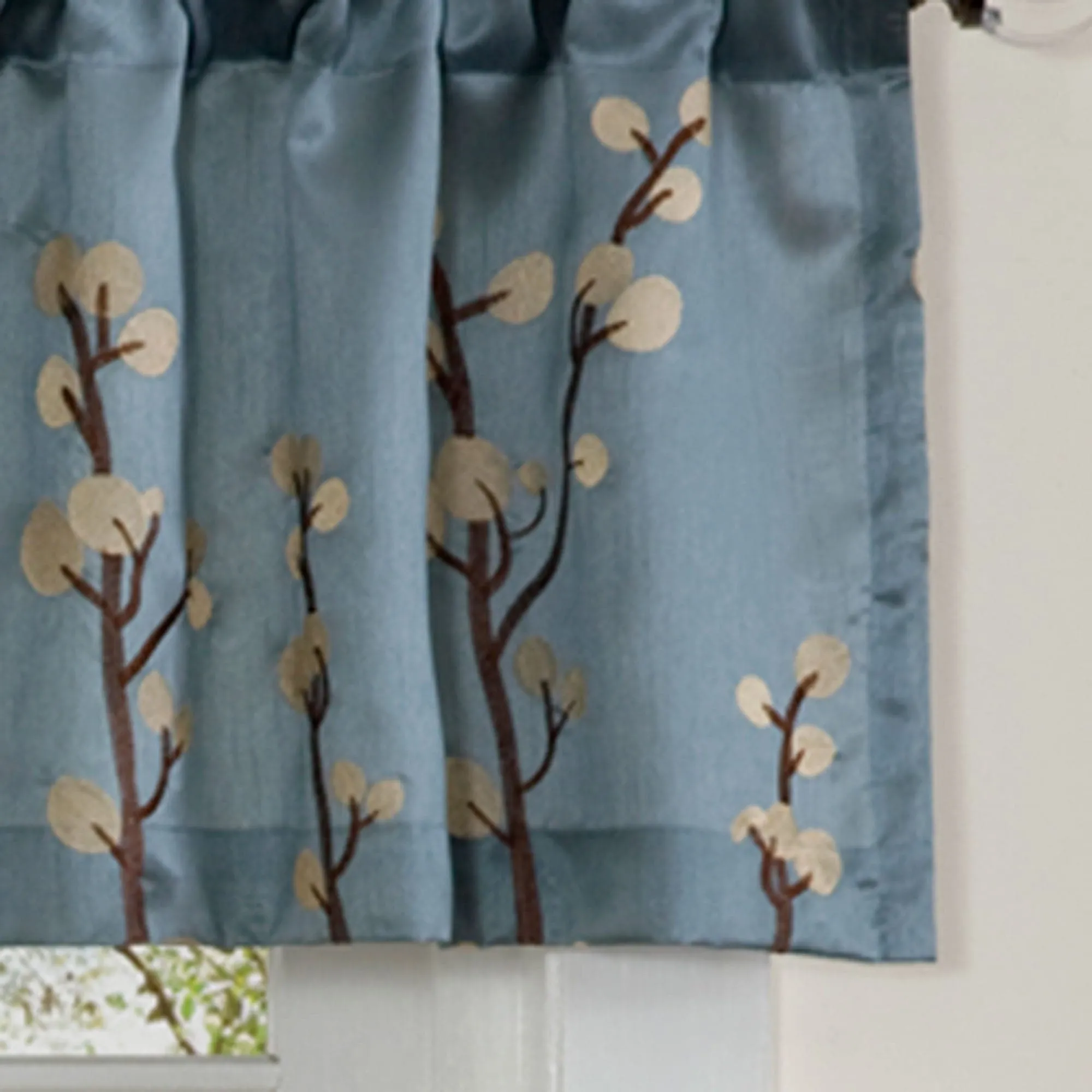 Cocoa Flower Valance