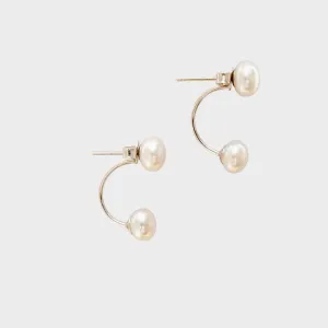 DIANA Double Pearl Earrings