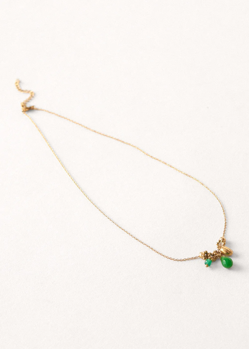 DULCIE MULTI NECKLACE - GREEN