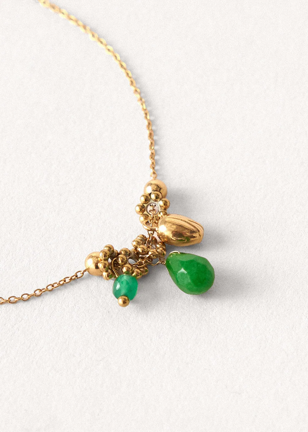 DULCIE MULTI NECKLACE - GREEN