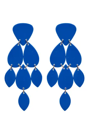 Elysian Drop Earring - Cobalt