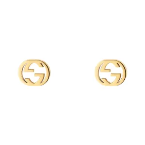 GC Interlocking 18ct Yellow Gold 5mm Stud Earrings