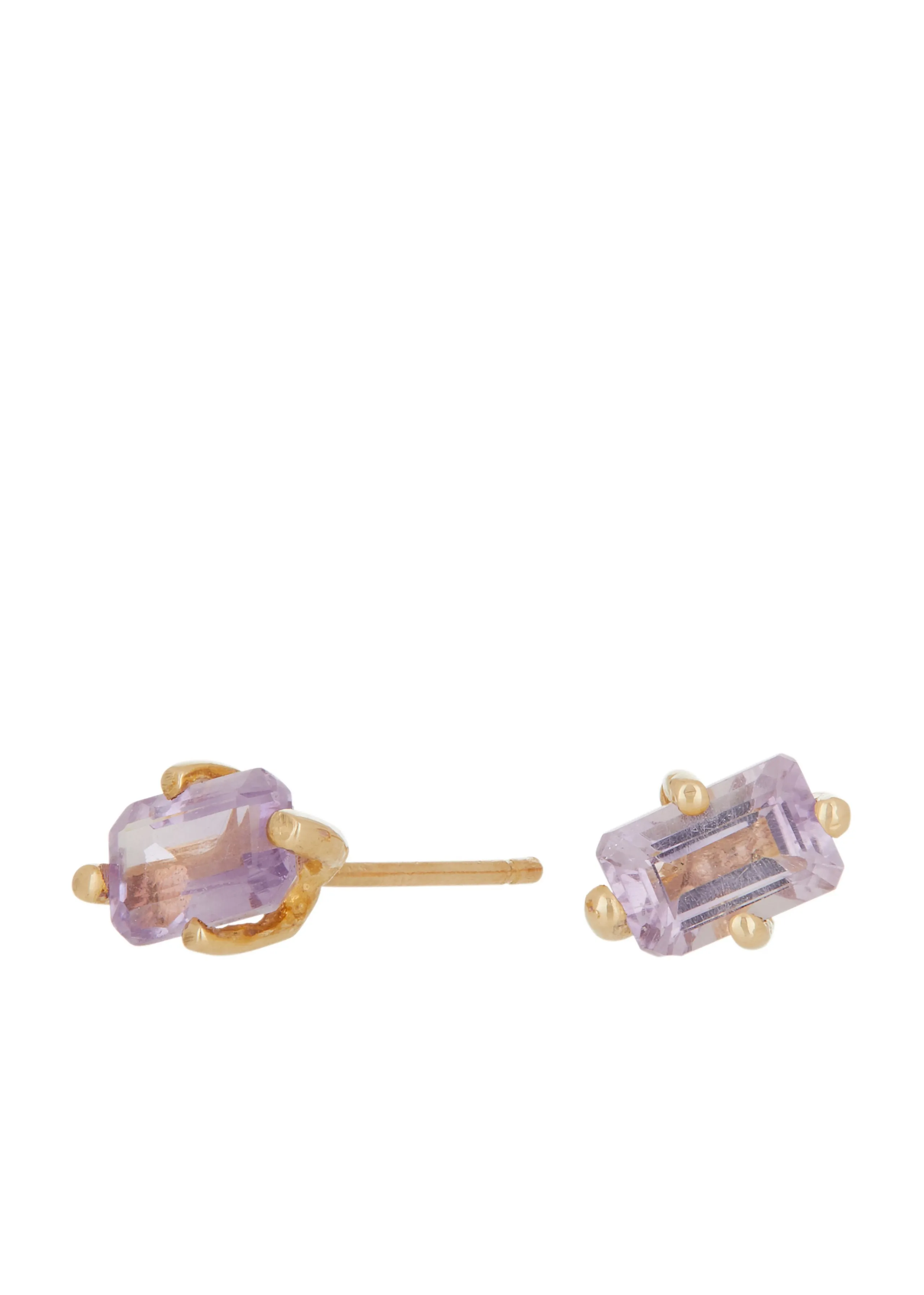 Guinevere Studs - Amethyst