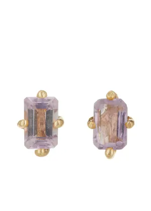 Guinevere Studs - Amethyst