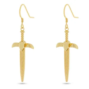 Hanging Dagger Earrings