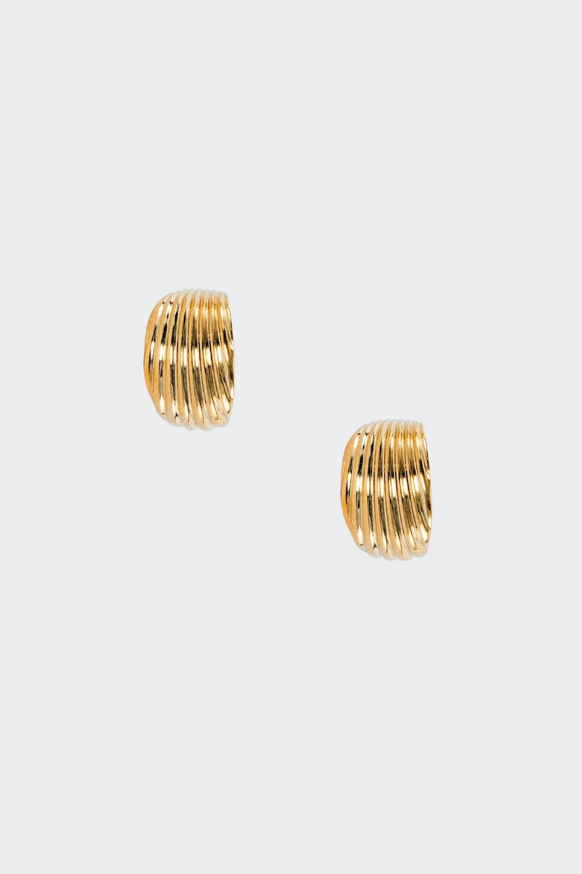 JWLMR - Mini Ridge Hoop Earrings