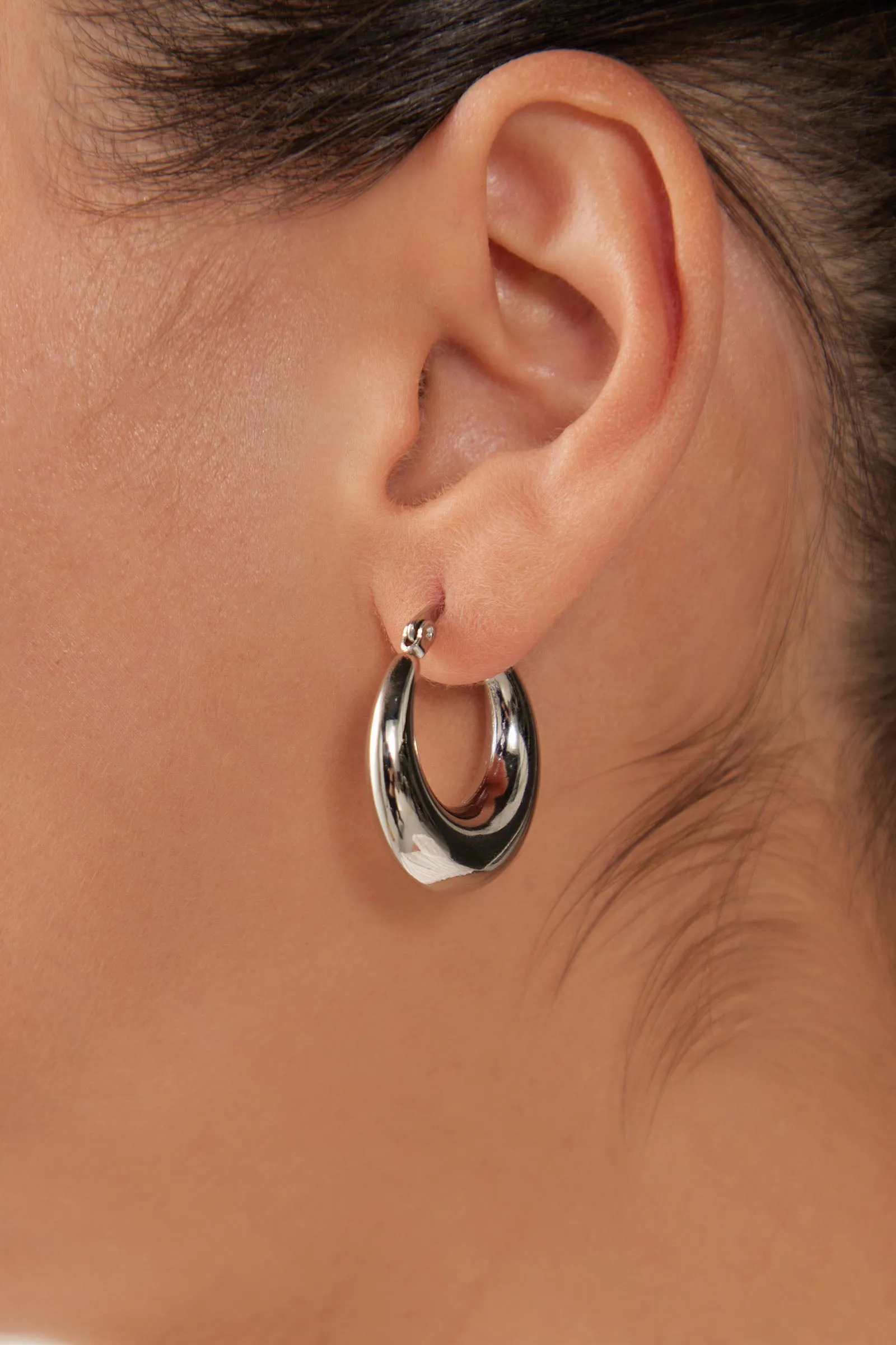 Lujo Cuff Earring - Silver