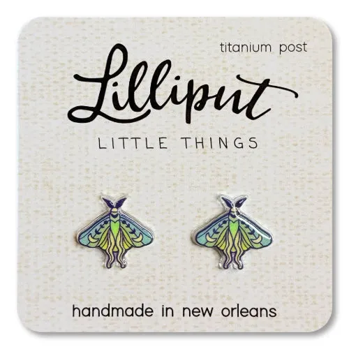 Luna Moth: Earrings - Lilliput Little Things