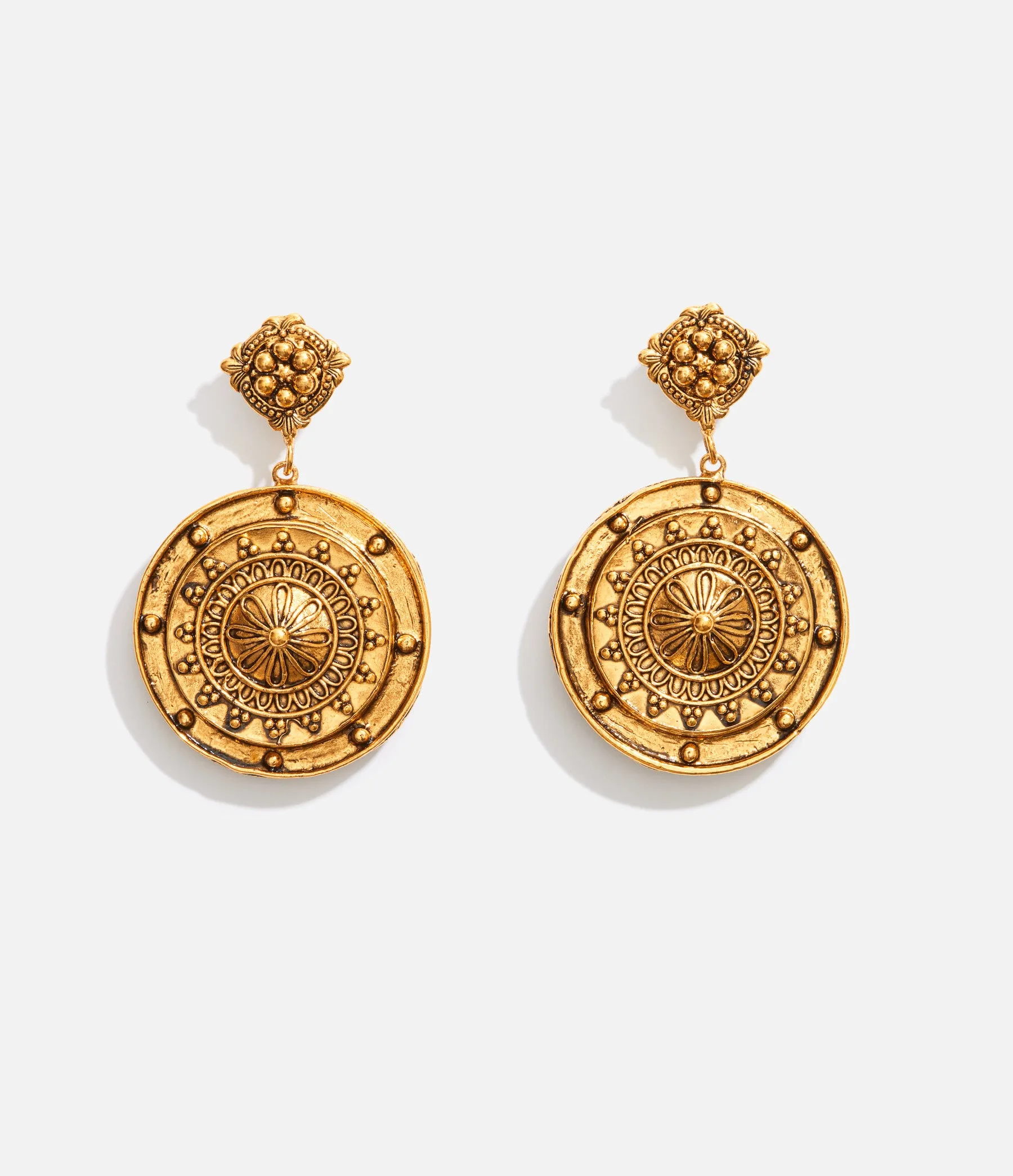 Medallion Earrings