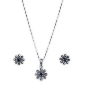 Mystic Flower Pendant set