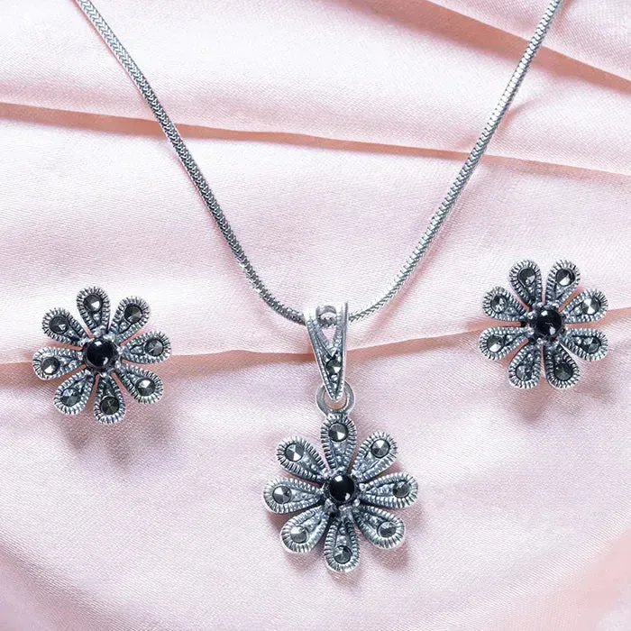 Mystic Flower Pendant set