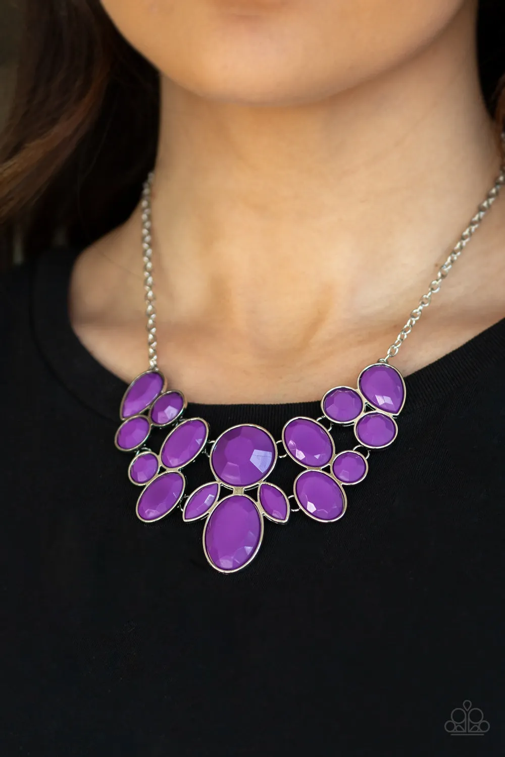 Paparazzi Demi-Diva Necklace Purple