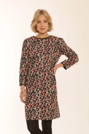 Pomodoro Clothing Graphic P Dress 52375