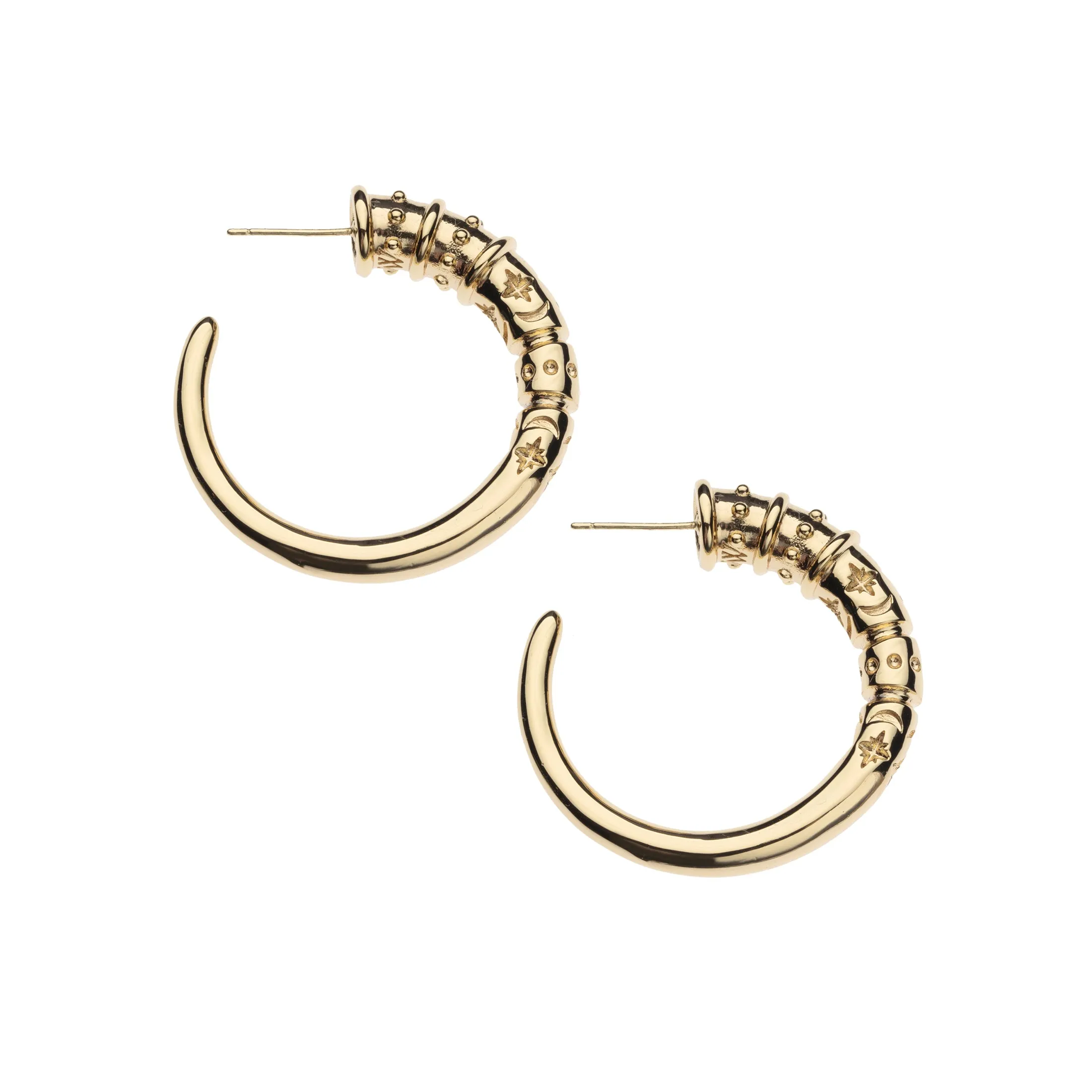 PROTECT JW Tusk Hoop Earrings