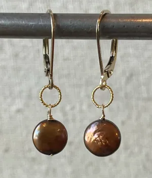 Reflective Pearl Earrings