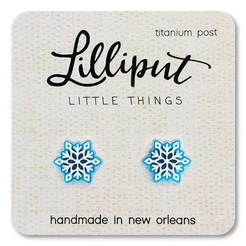 Snowflake: Earrings - Lilliput Little Things