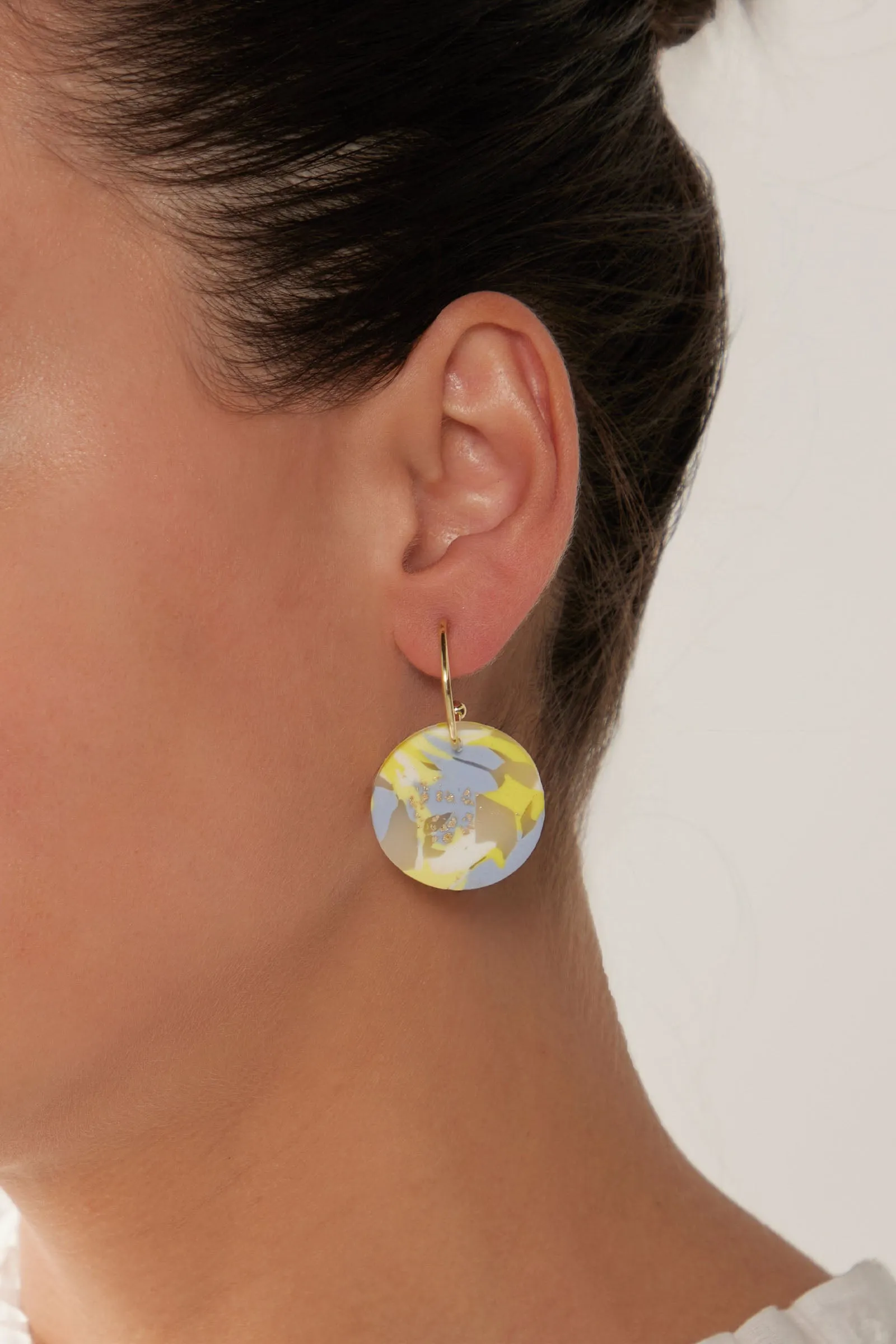 Solstice Lemon Earring - Disc