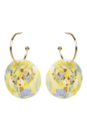 Solstice Lemon Earring - Disc