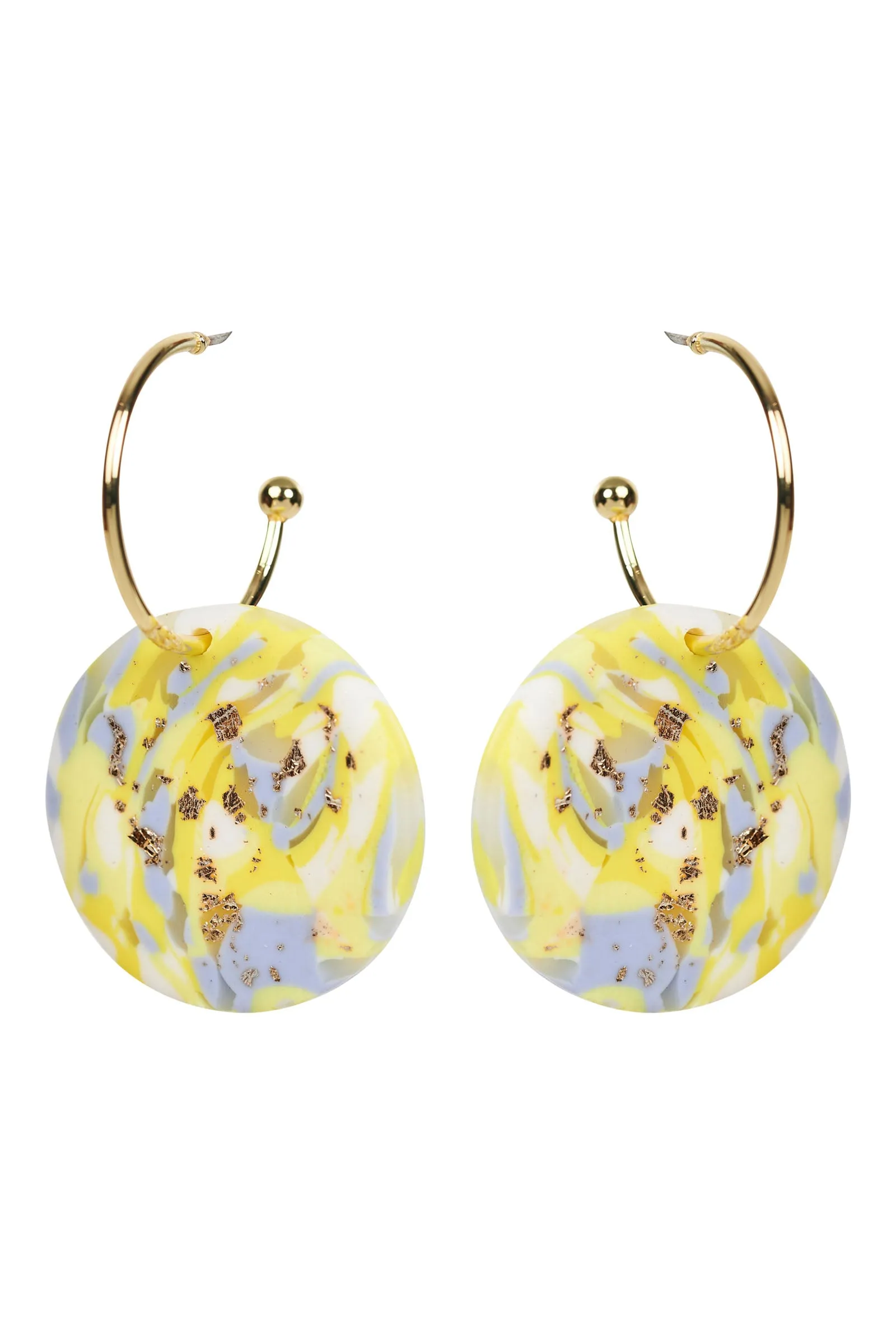 Solstice Lemon Earring - Disc