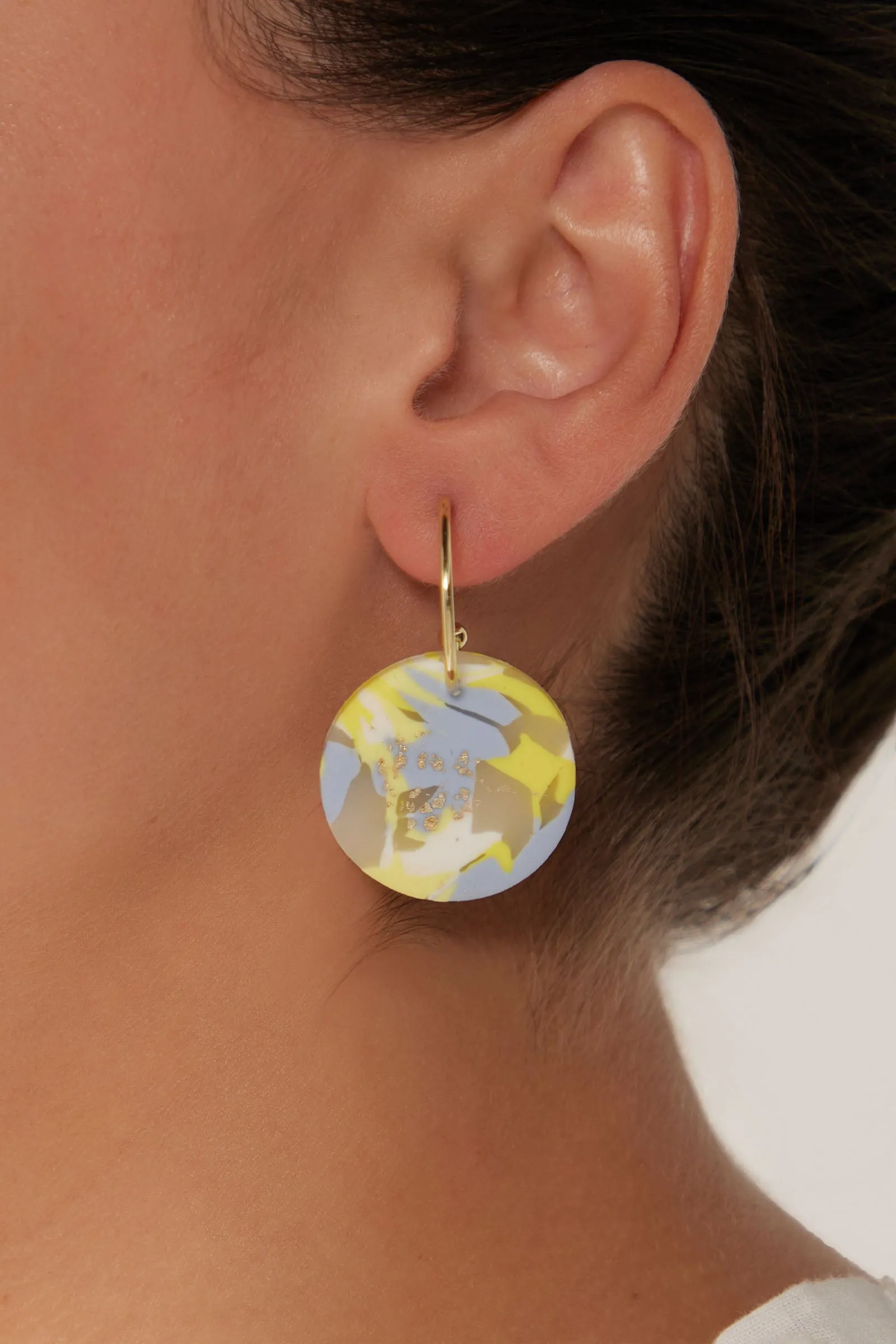 Solstice Lemon Earring - Disc