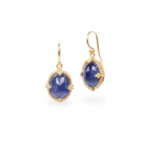 Tanzanite Oval Earrings